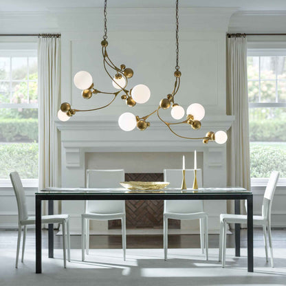 Sprig Pendant Light in dining room.