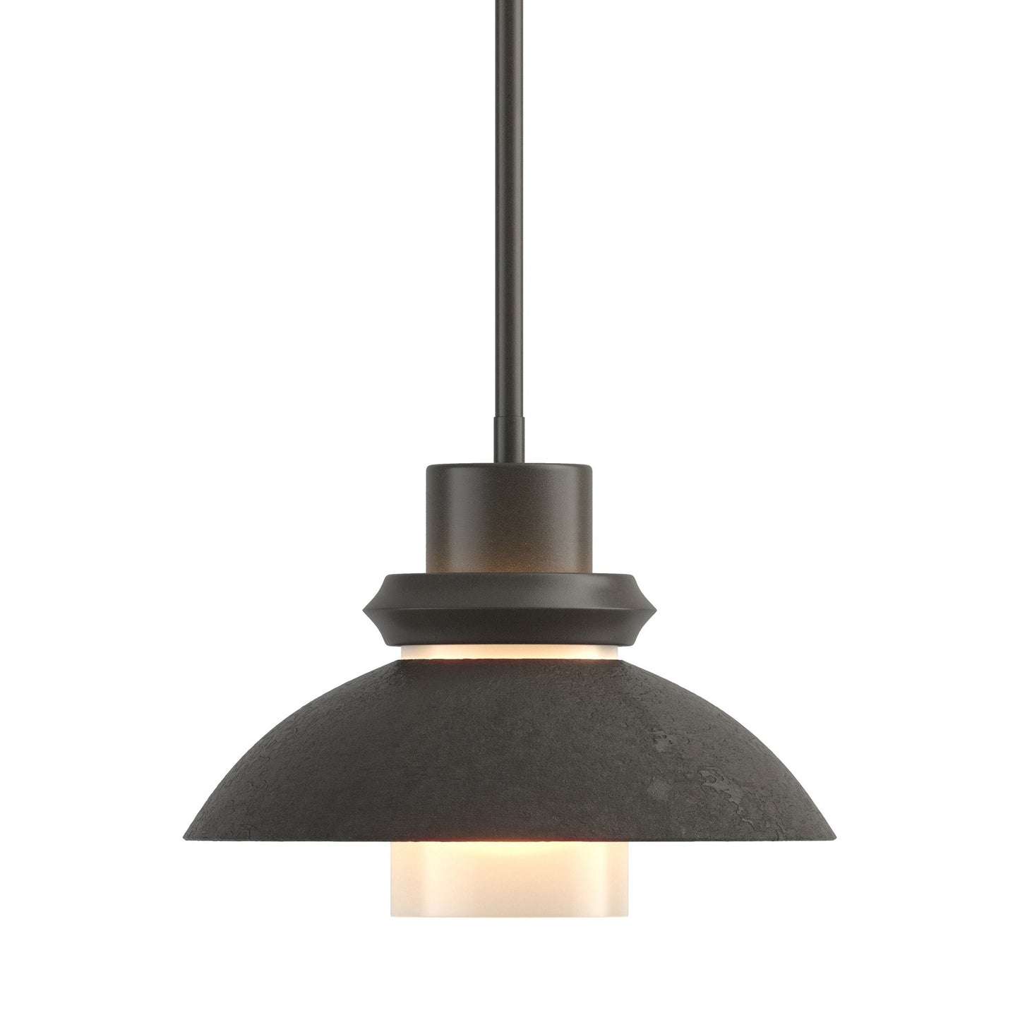 Staccato Pendant Light in Dark Smoke (10.5-Inch).