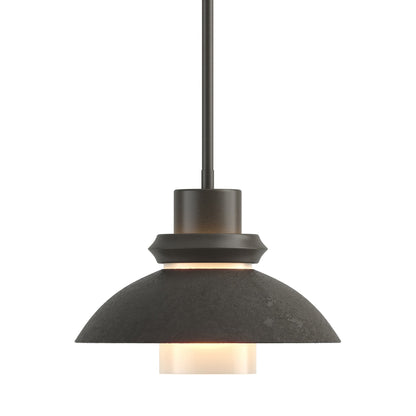 Staccato Pendant Light in Dark Smoke (10.5-Inch).