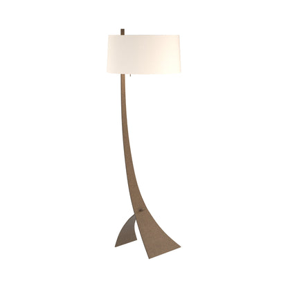 Stasis Floor Lamp in Bronze (Flax).