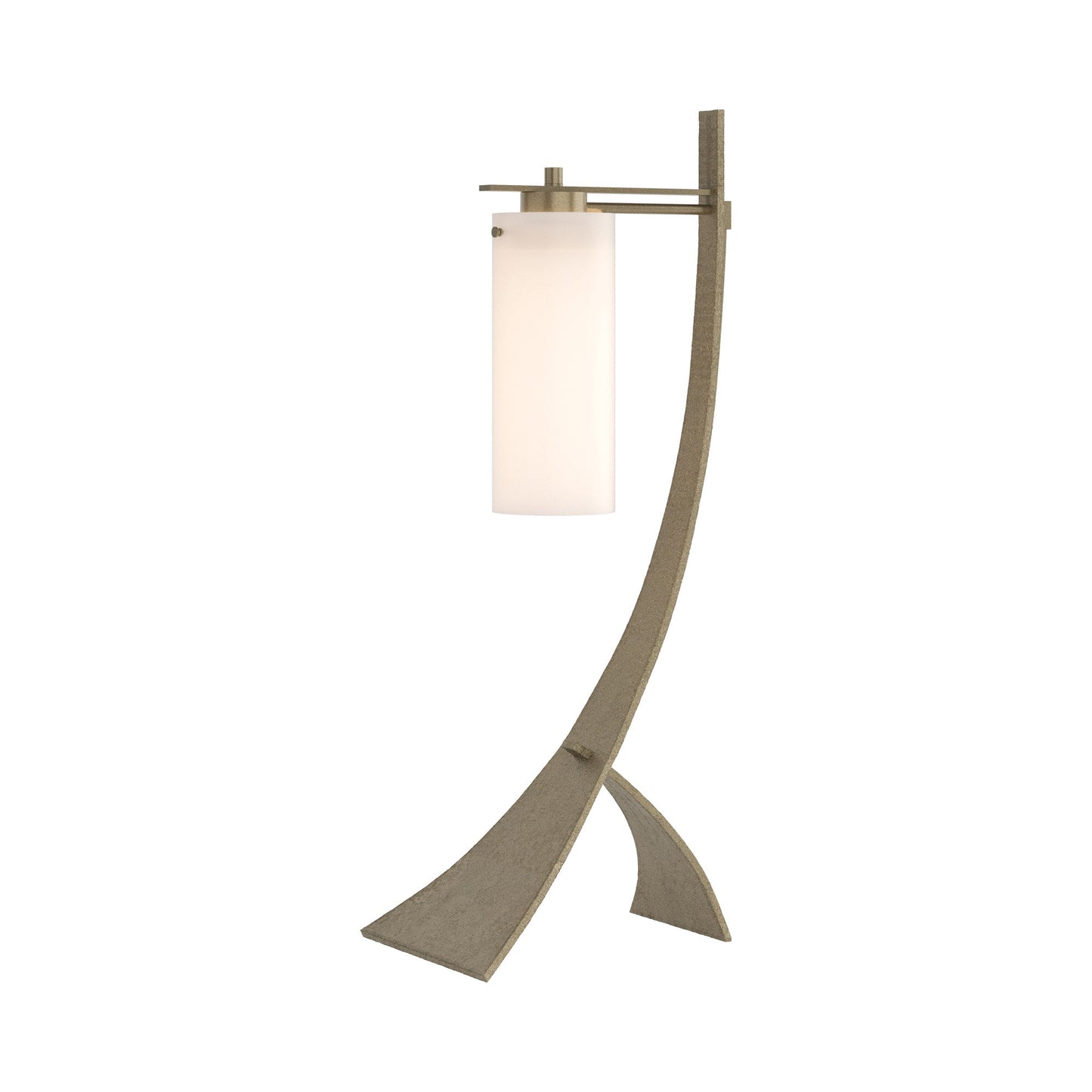 Stasis Glass Table Lamp in Soft Gold.