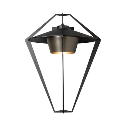 Stellar Dark Sky Outdoor Wall Light in Coastal Black/Coastal Dark Smoke (23.5-Inch).