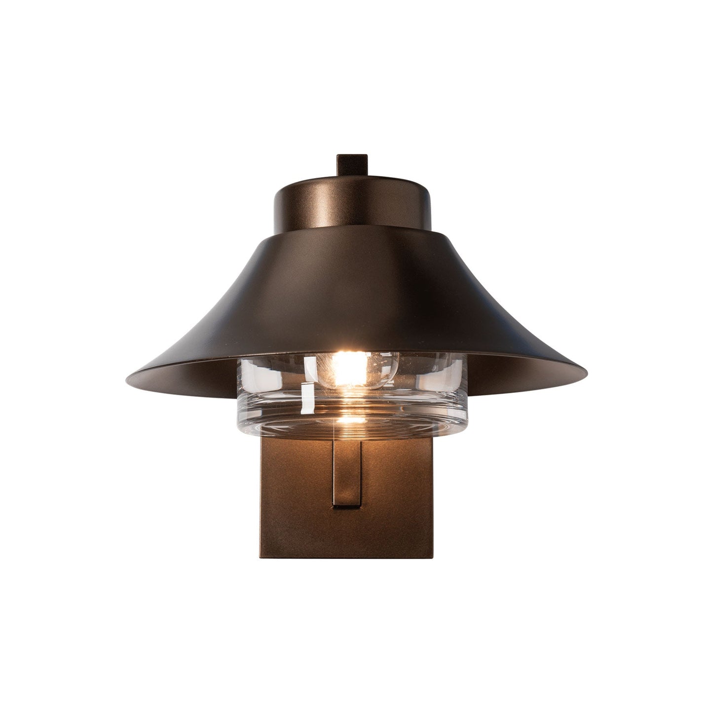Stowe Outdoor Wall Light in Coastal Bronze (10-Inch).