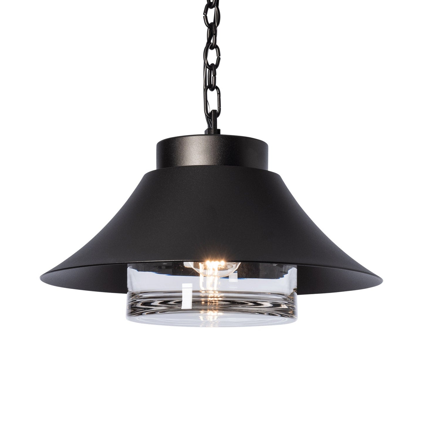 Stowe Single Outdoor Pendant Light in Detail.