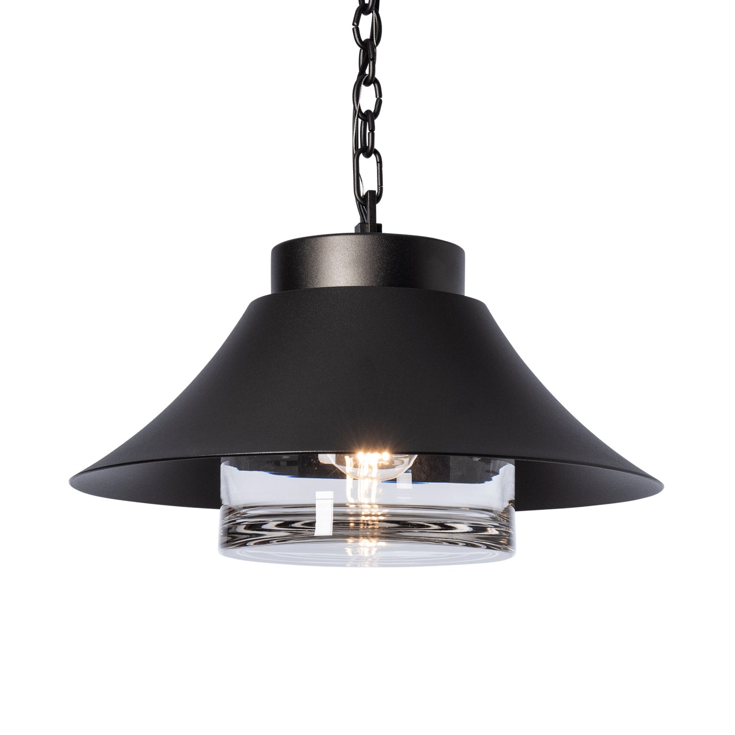 Stowe Single Outdoor Pendant Light in Detail.