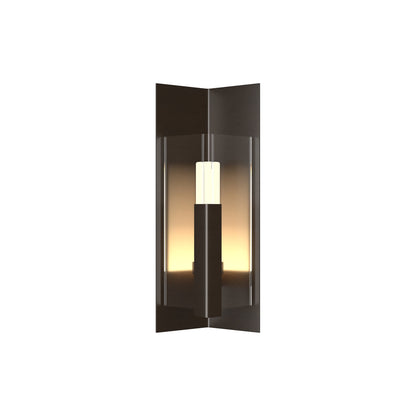 Summit Outdoor Wall Light in Oil Rubbed Bronze/Clear Glass (18.7-Inch).