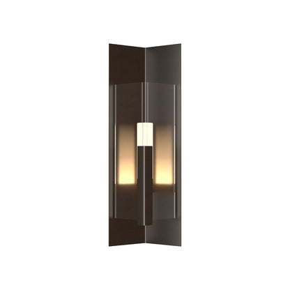 Summit Outdoor Wall Light in Oil Rubbed Bronze/Clear Glass (27.3-Inch).