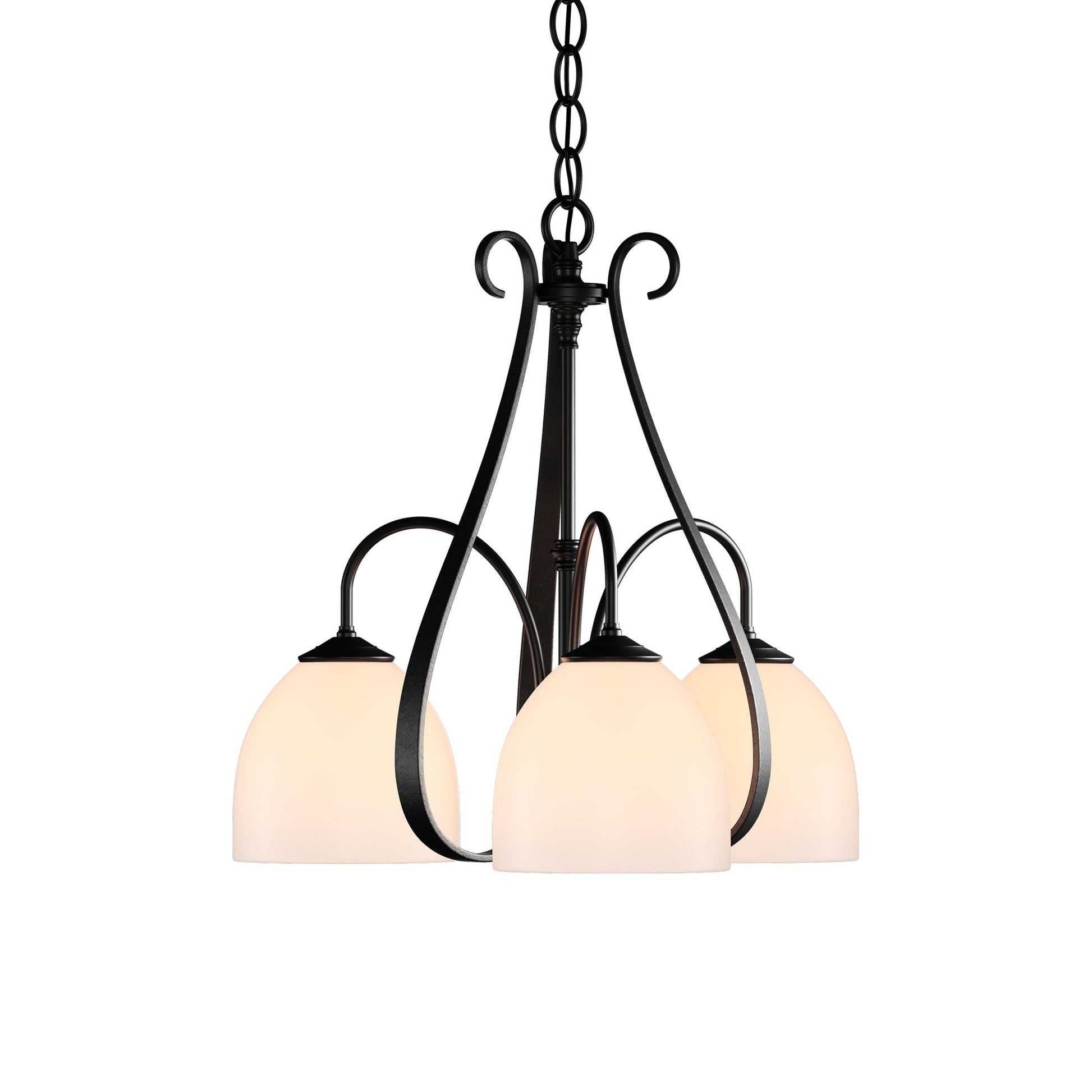 Sweeping Taper Chandelier.