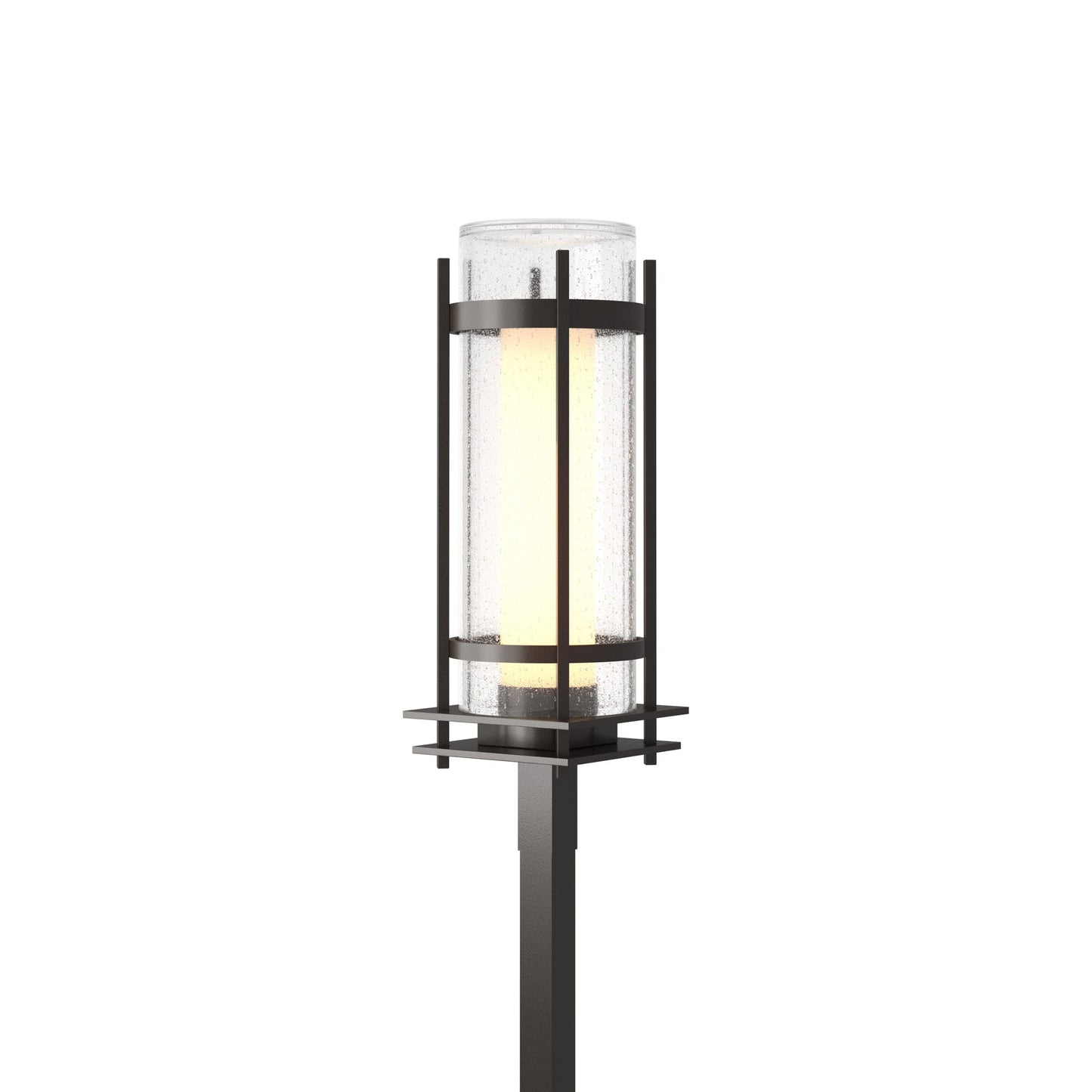 Torch Outdoor Post Light in Coastal Oil Rubbed Bronze.