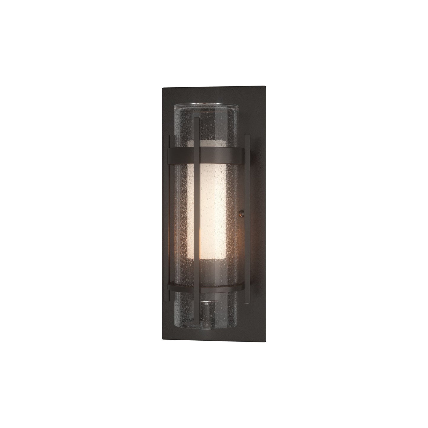 Torch Outdoor Wall Light in Coastal Oil Rubbed Bronze (12-Inch).