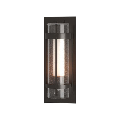 Torch Outdoor Wall Light in Coastal Oil Rubbed Bronze (20.8-Inch).