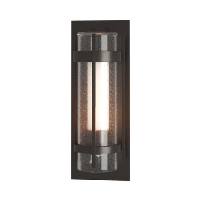 Torch Outdoor Wall Light in Coastal Oil Rubbed Bronze (25.9-Inch).