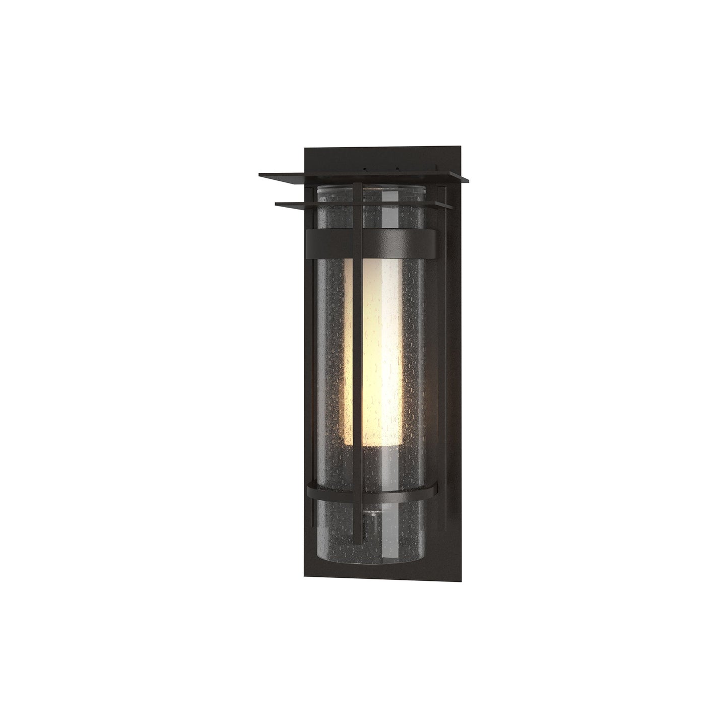 Torch Outdoor Wall Light with Top Plate.