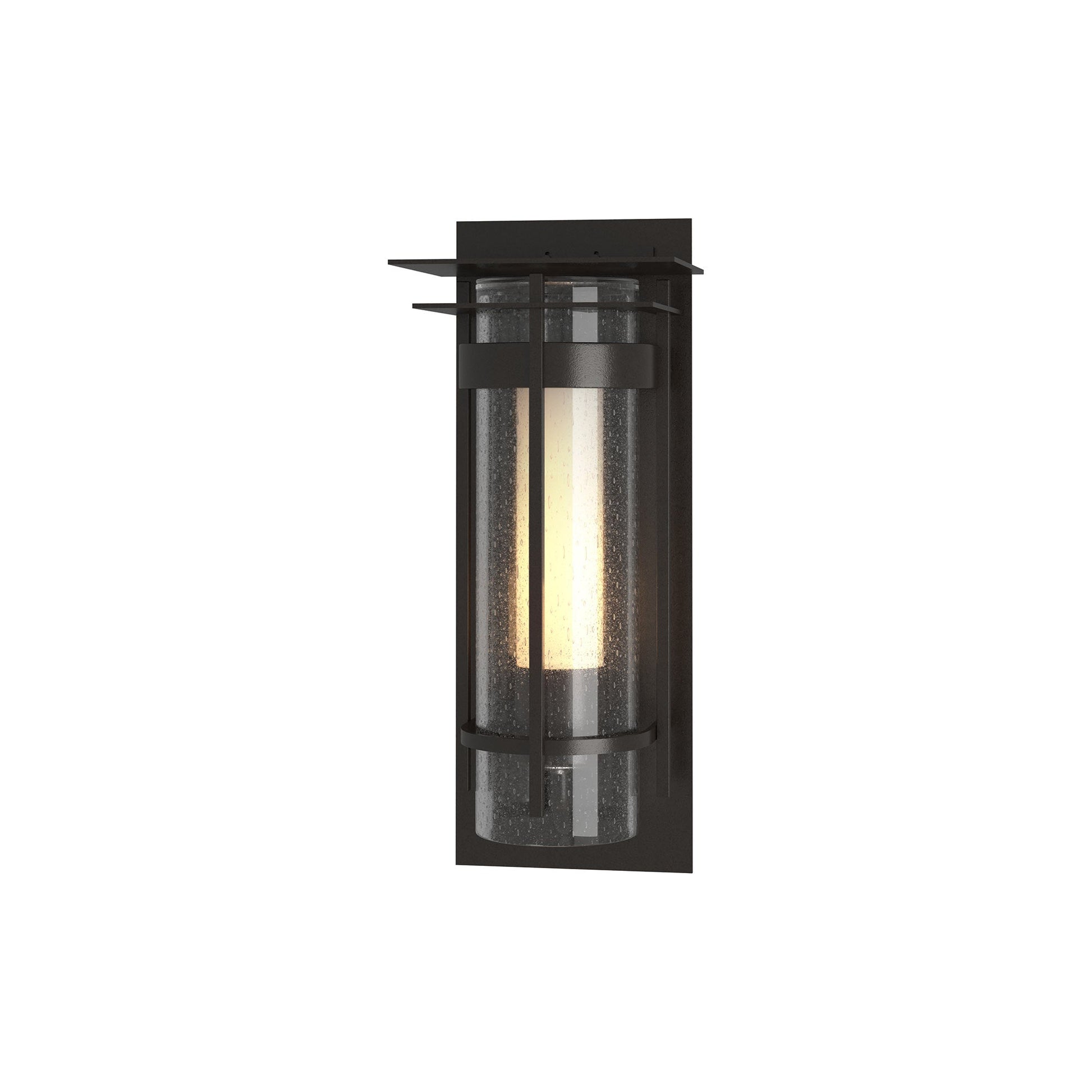 Torch Outdoor Wall Light with Top Plate.