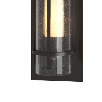 Torch Outdoor Wall Light with Top Plate in Detail.