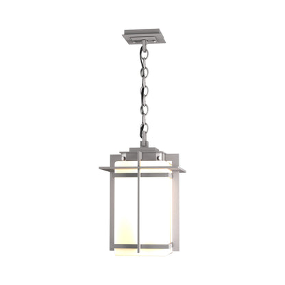 Tourou Outdoor Pendant Light in Coastal Burnished Steel.