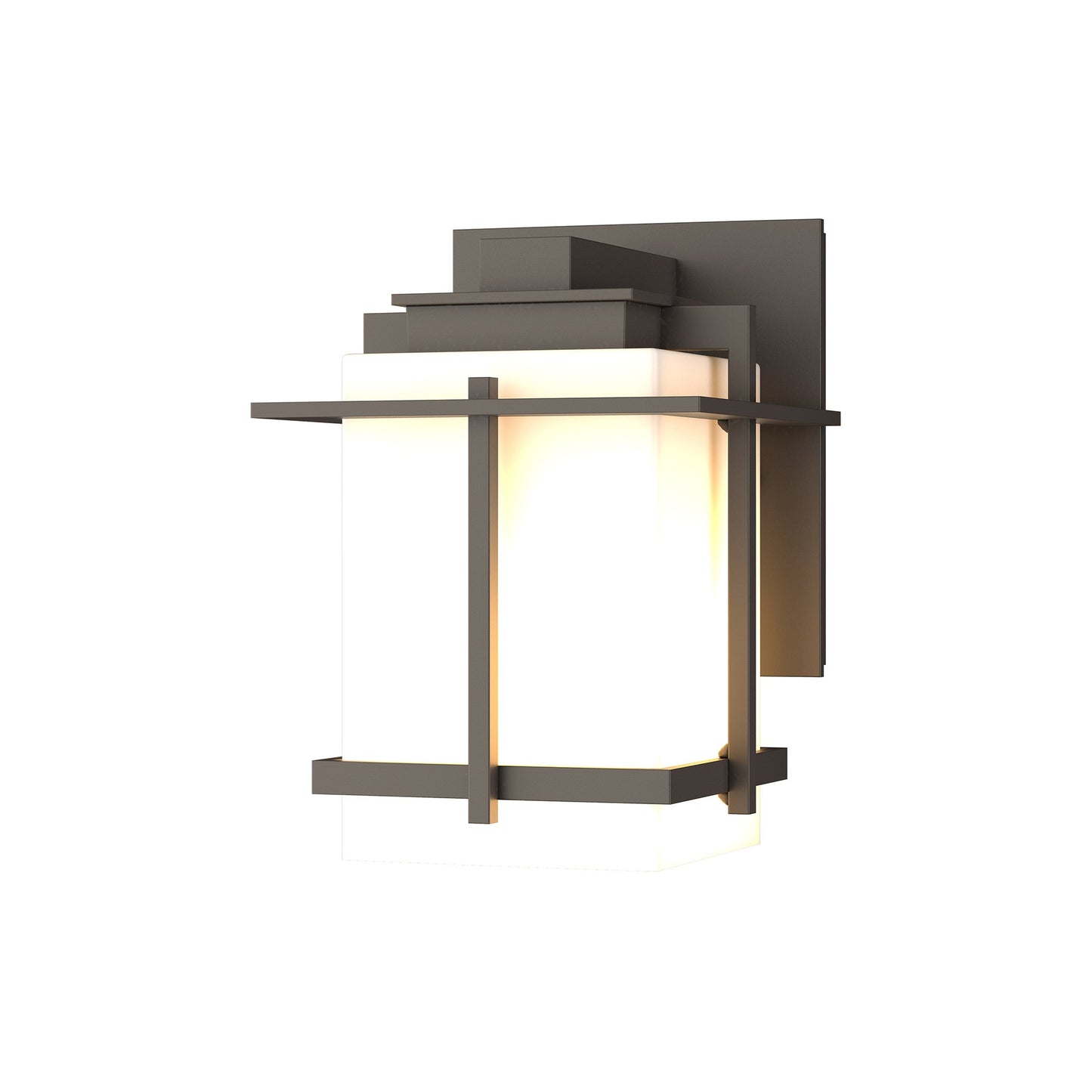 Tourou Outdoor Wall Light in Coastal Dark Smoke (7.4-Inch).