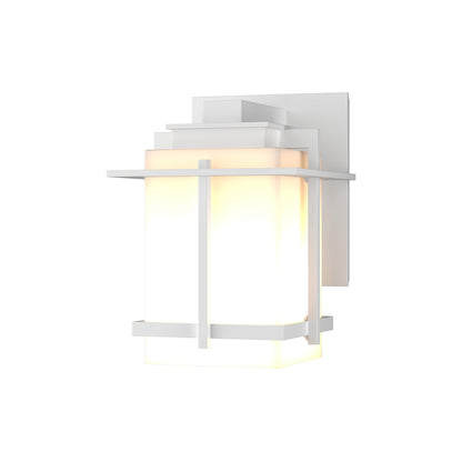 Tourou Outdoor Wall Light in Coastal White (7.4-Inch).