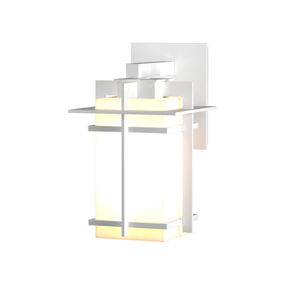 Tourou Outdoor Wall Light in Coastal White (11.4-Inch).