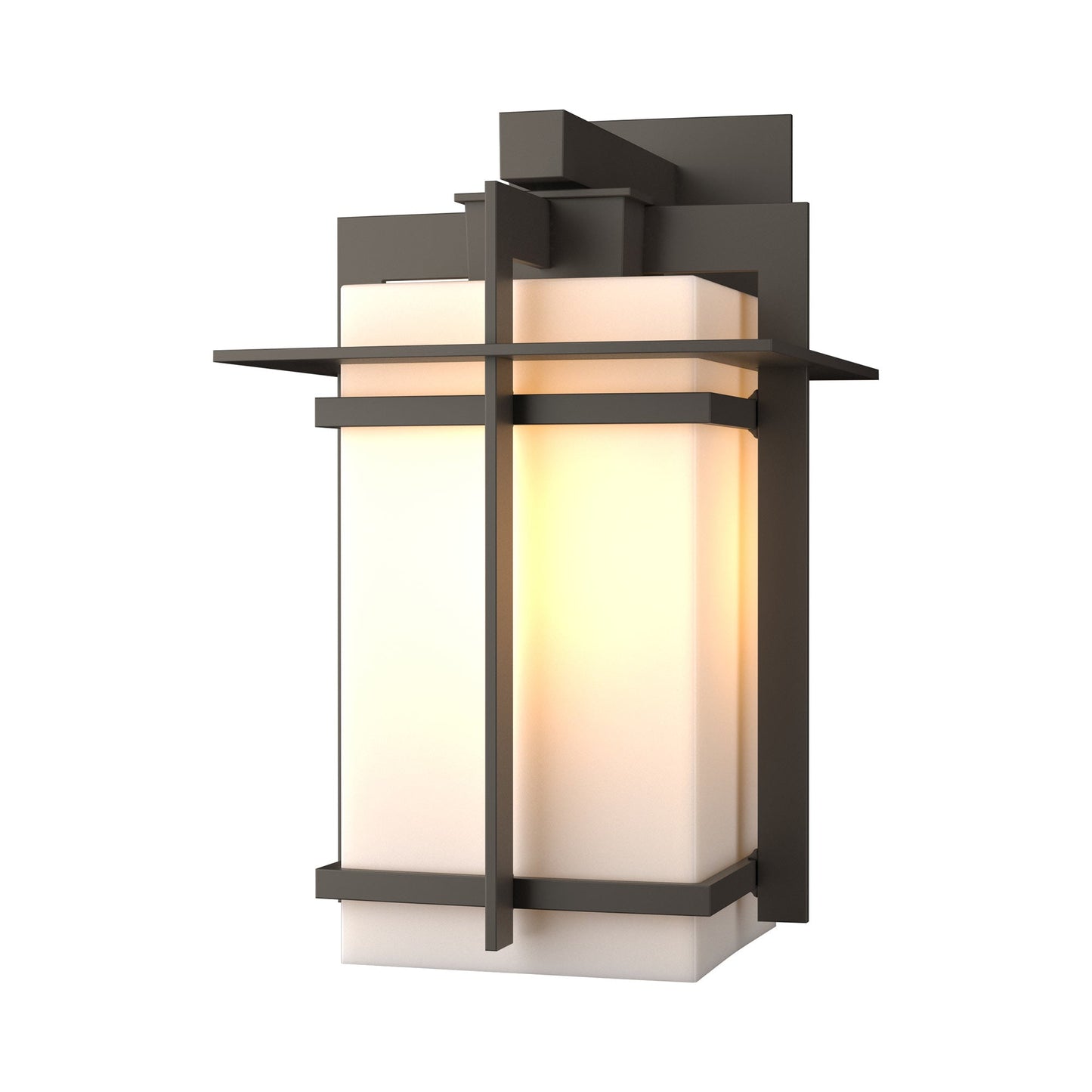 Tourou Outdoor Wall Light in Coastal Dark Smoke (13.9-Inch).