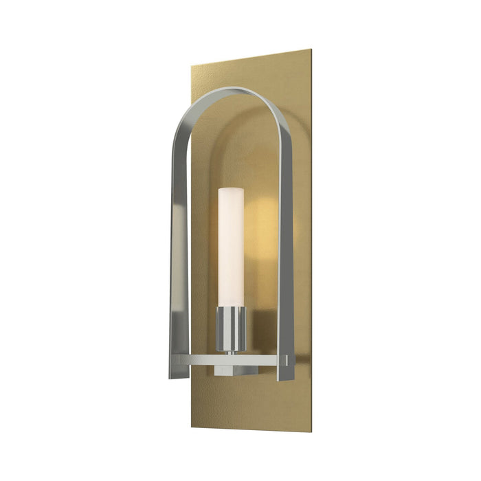 Triomphe 86 Wall Light in Sterling.