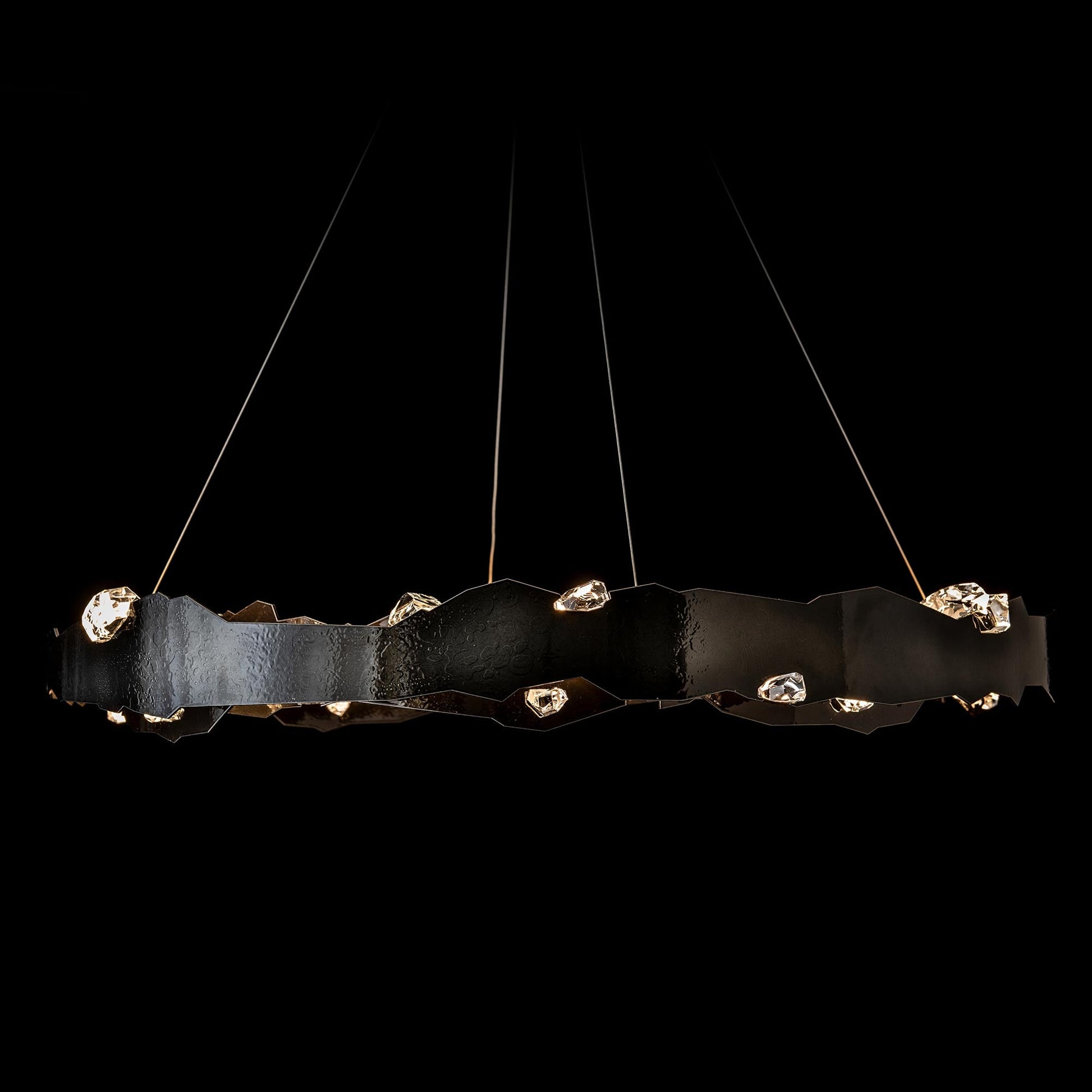 Trove LED Circular Pendant Light in Detail.