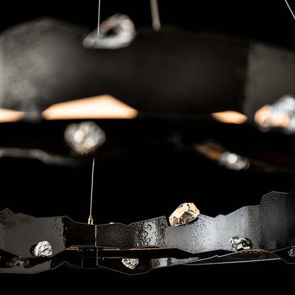 Trove LED Circular Pendant Light in Detail.