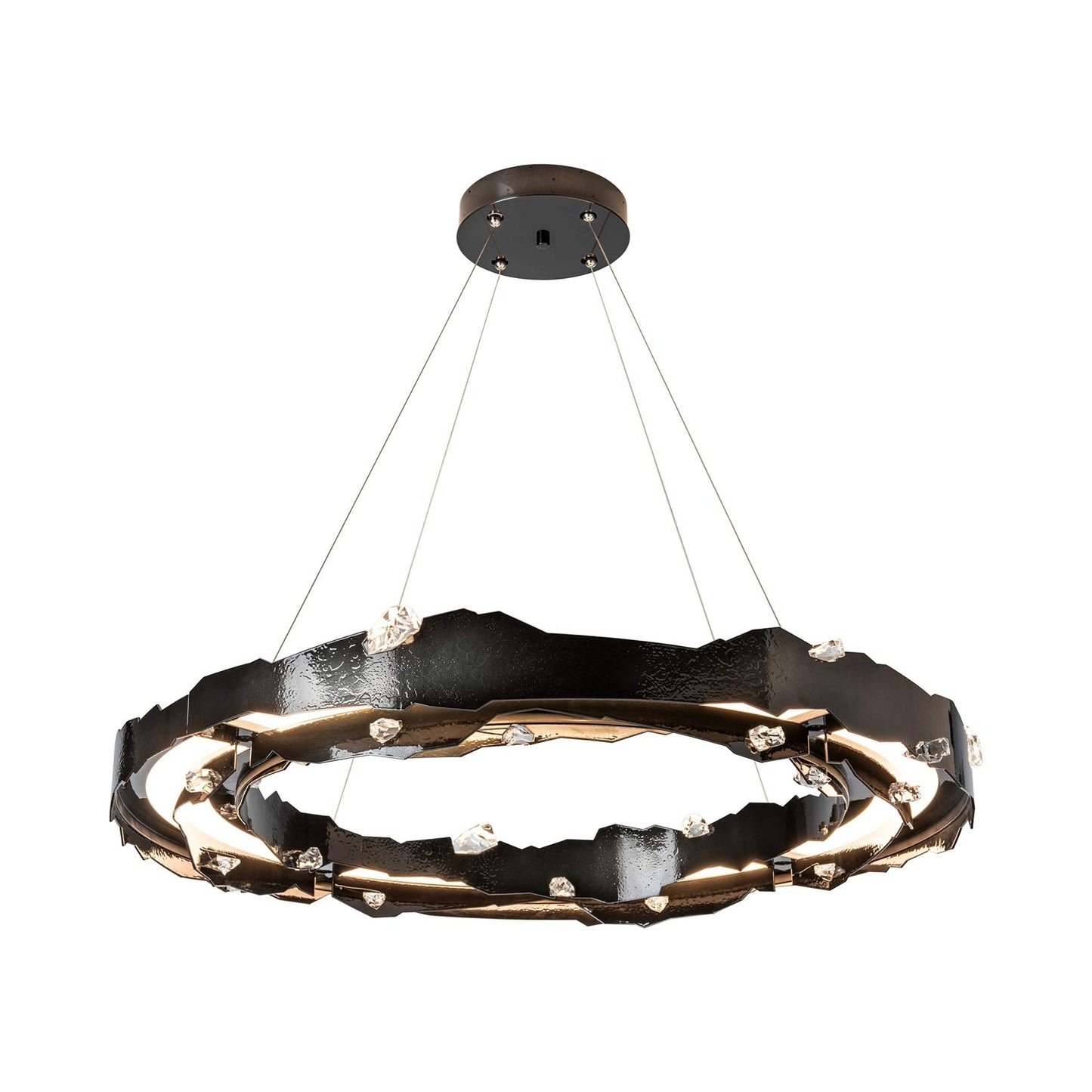 Trove LED Circular Pendant Light in Detail.