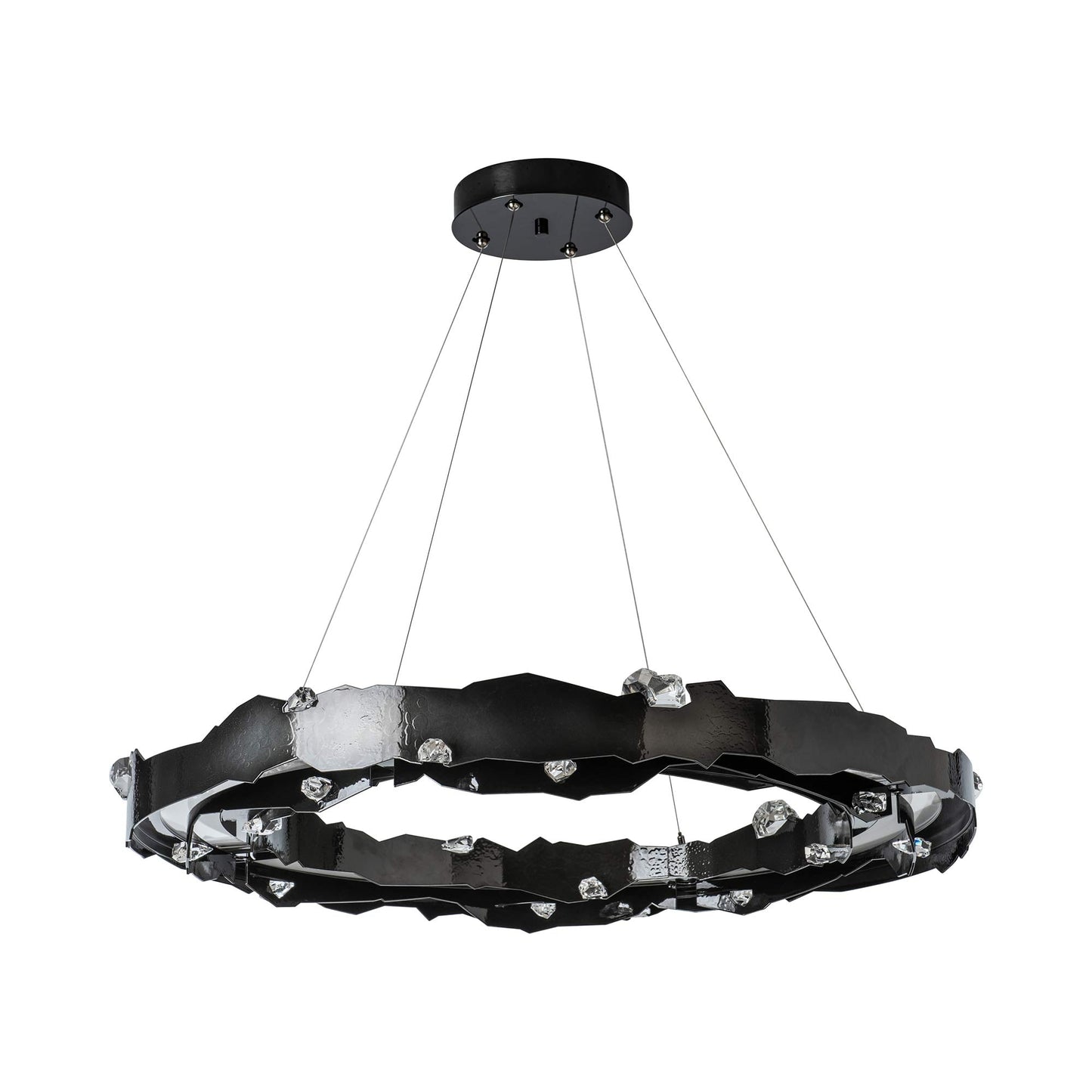 Trove LED Circular Pendant Light in Detail.