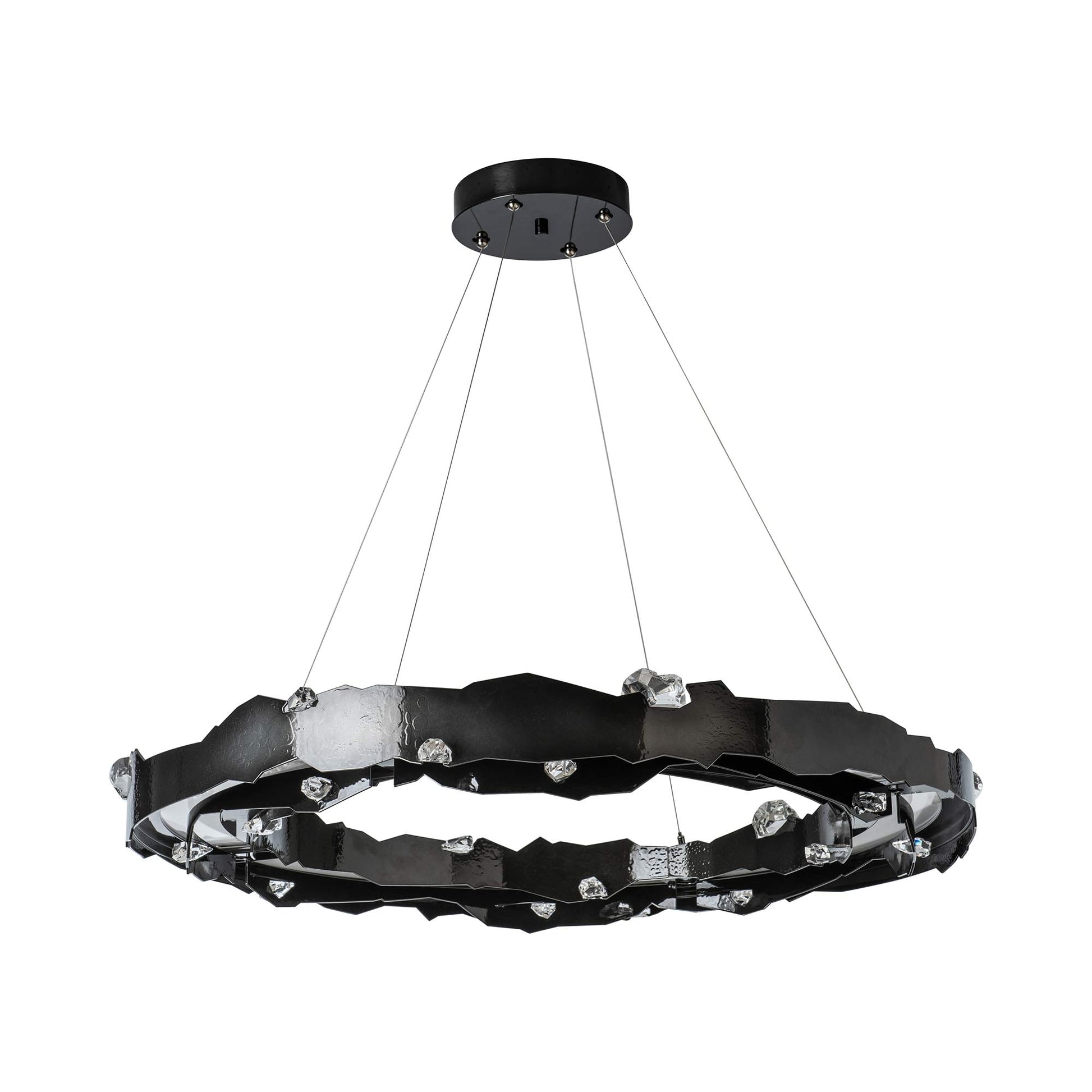 Trove LED Circular Pendant Light in Detail.