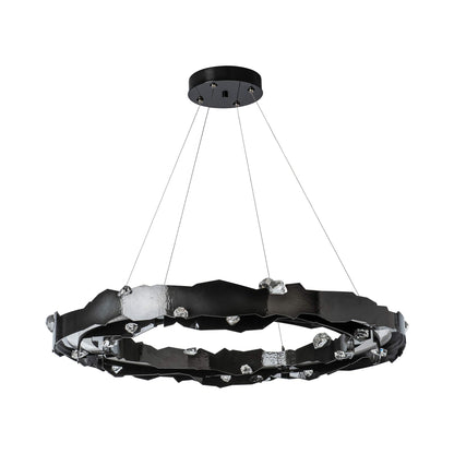 Trove LED Circular Pendant Light in Detail.