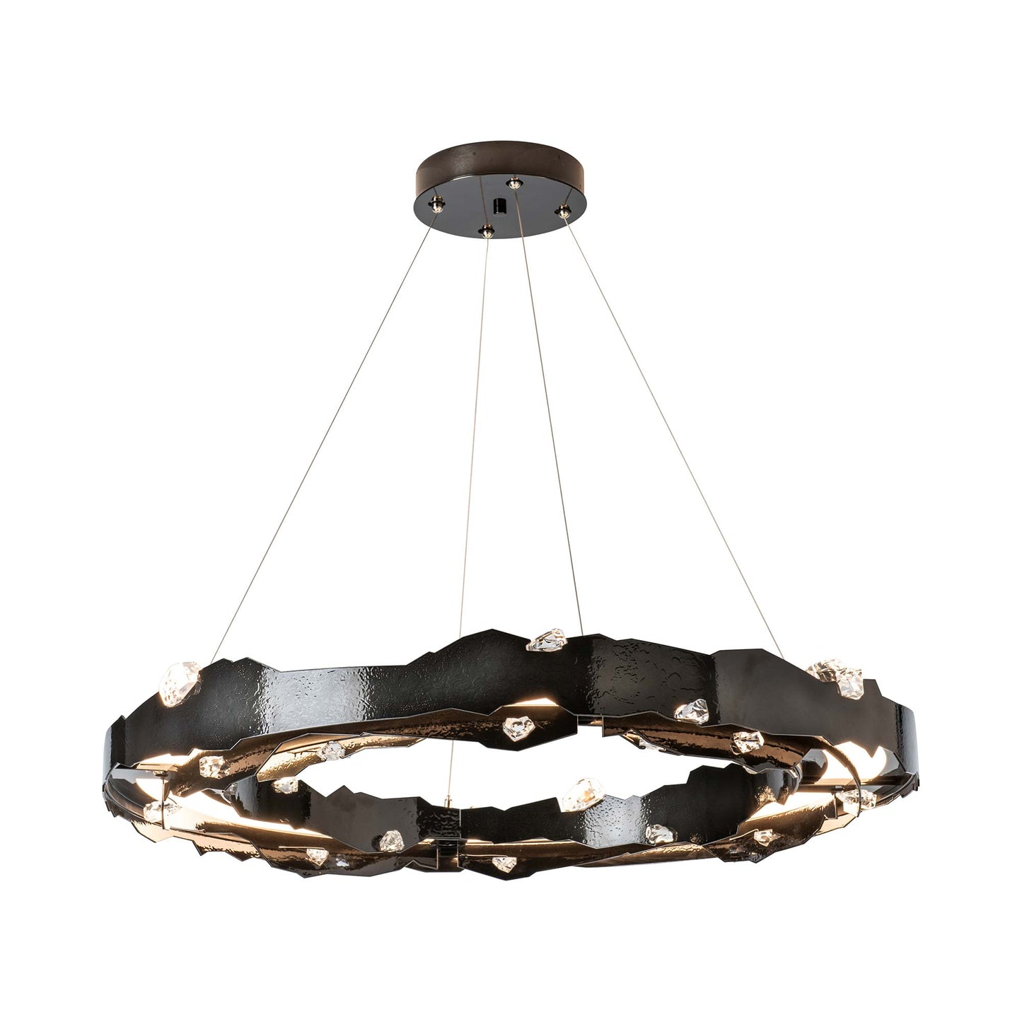 Trove LED Circular Pendant Light in Detail.