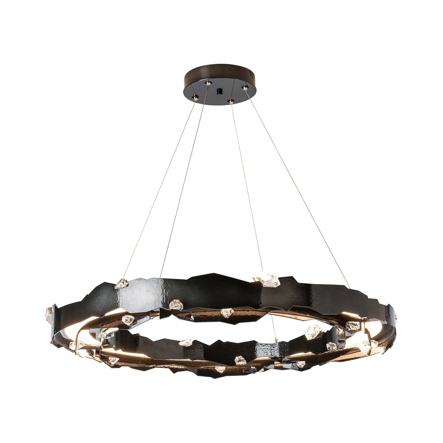 Trove LED Circular Pendant Light in Detail.