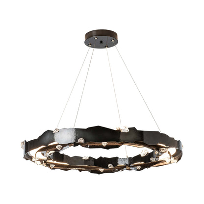 Trove LED Circular Pendant Light in Detail.