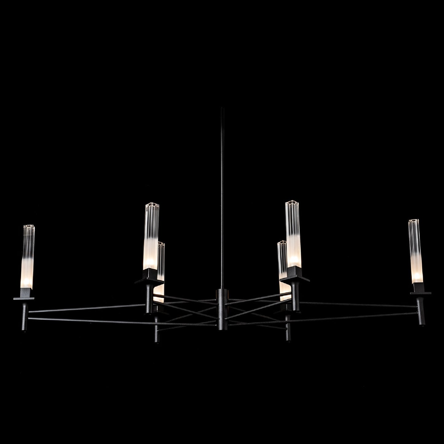 Truss Linear Chandelier in Detail.