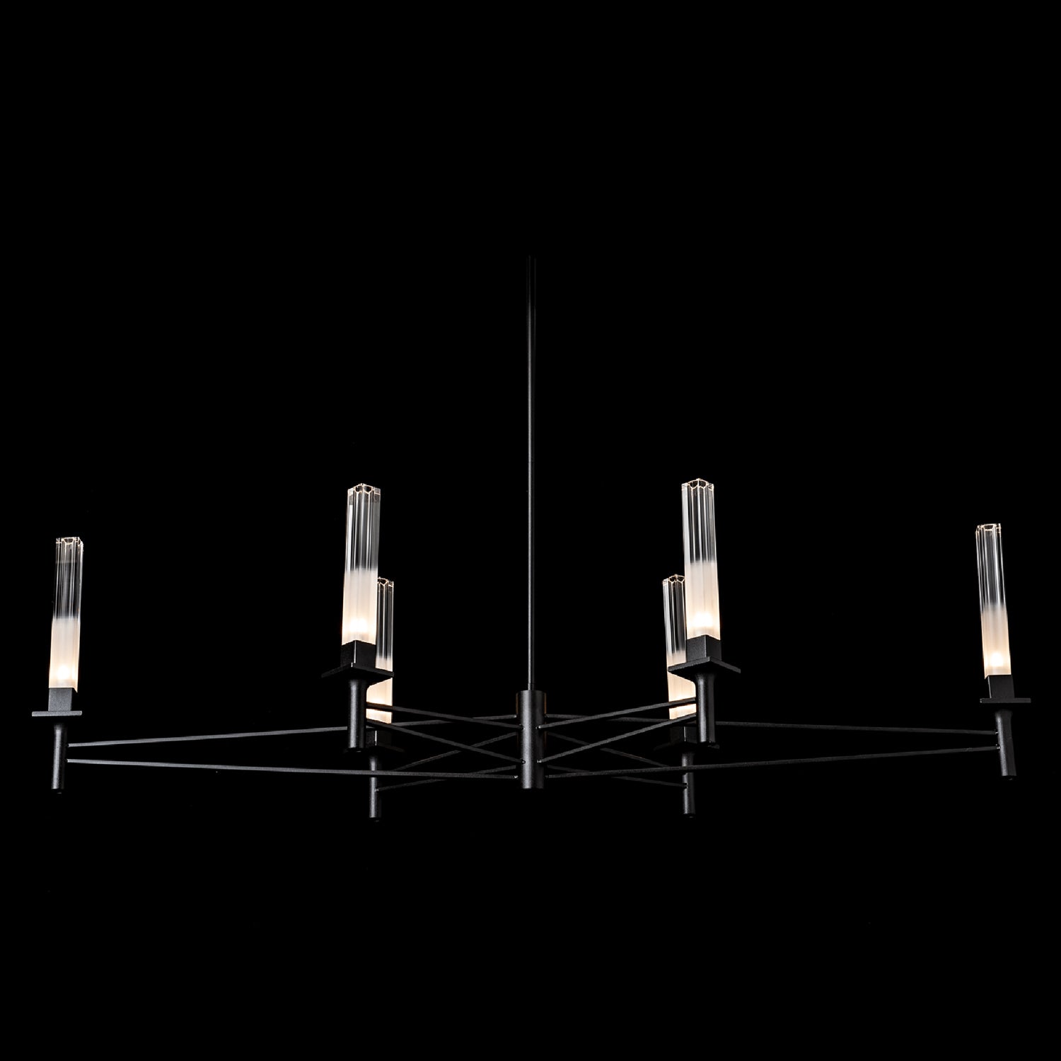 Truss Linear Chandelier in Detail.
