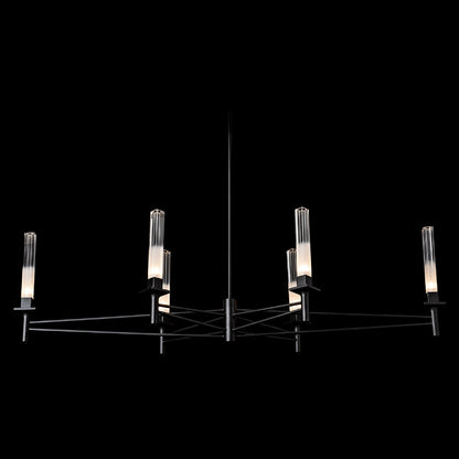 Truss Linear Chandelier in Detail.