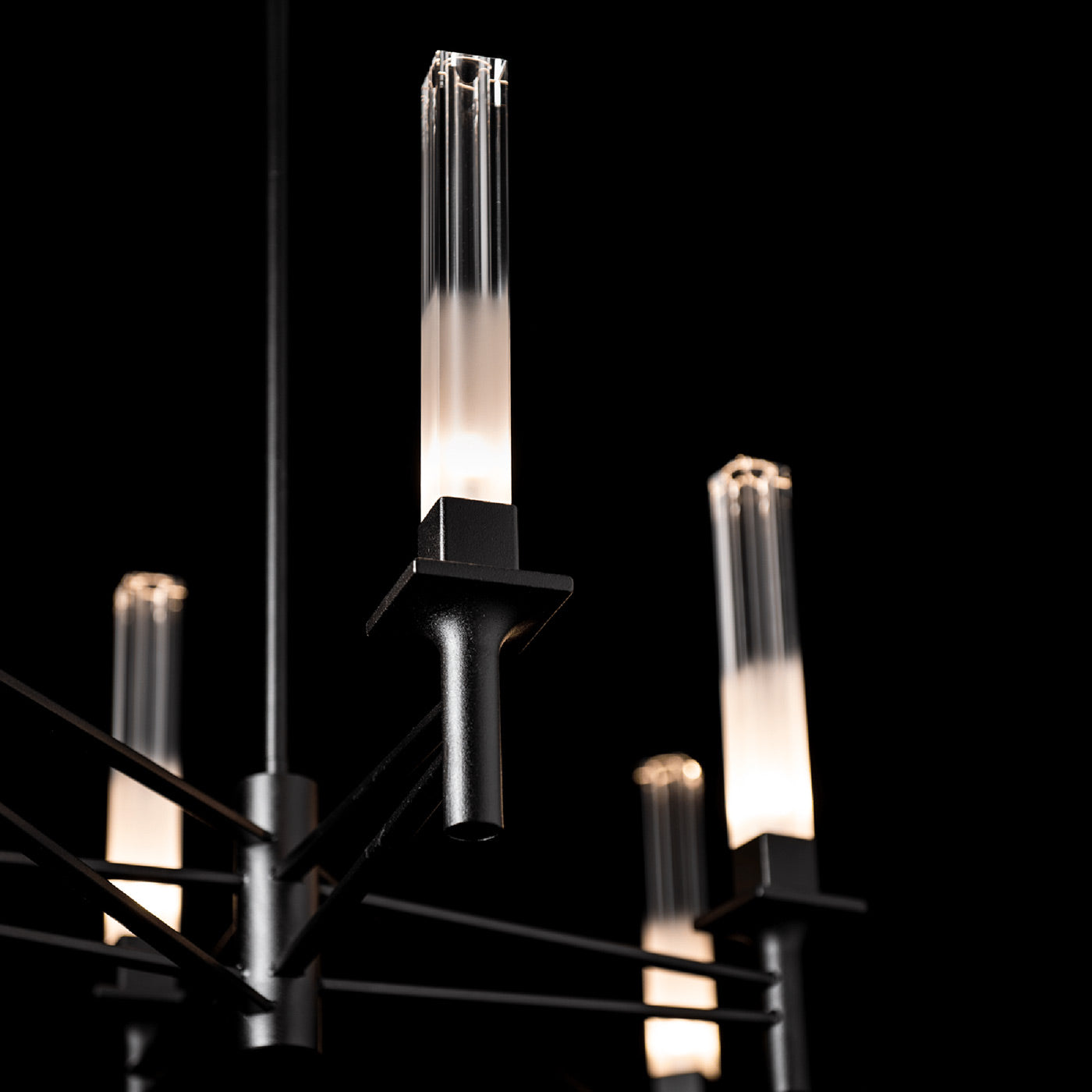Truss Linear Chandelier in Detail.