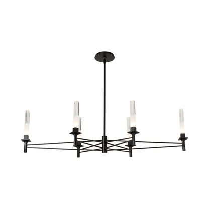 Truss Linear Chandelier in Detail.