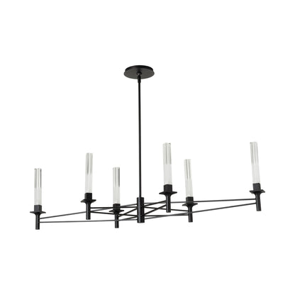 Truss Linear Chandelier in Detail.