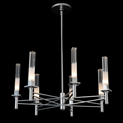 Truss Round Chandelier in Detail.