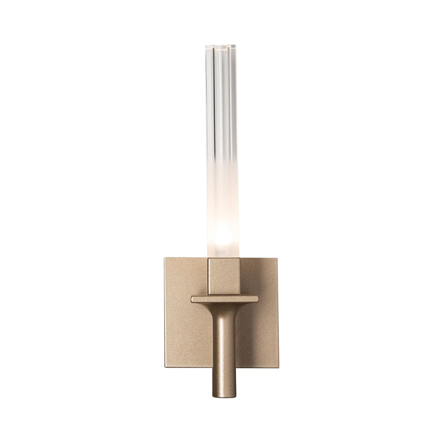 Truss Wall Light in Soft Gold.
