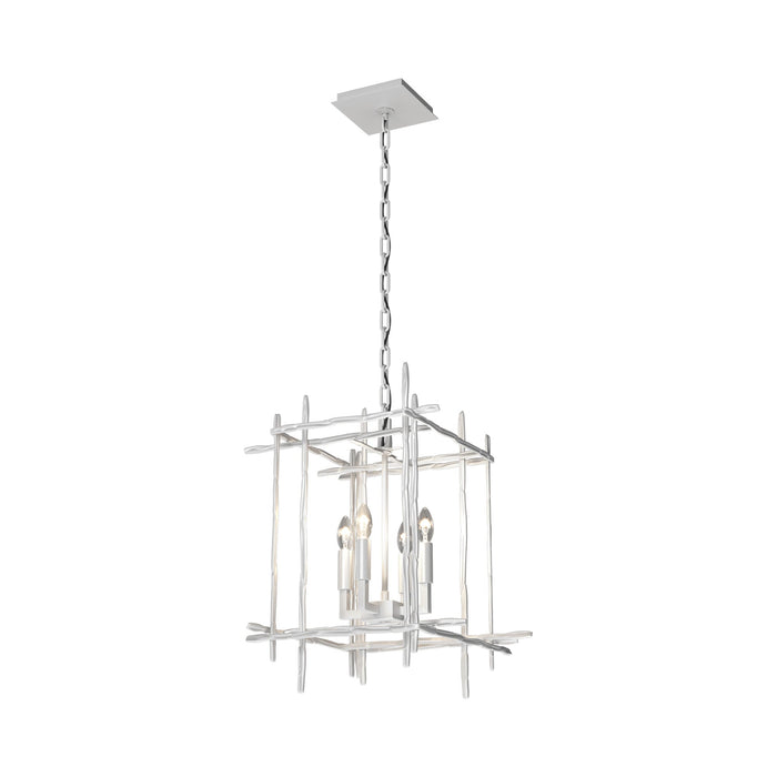 Tura Chandelier in White (Small).