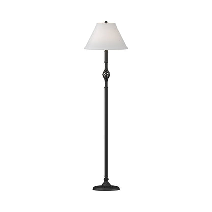 Twist Basket Floor Lamp in Black.