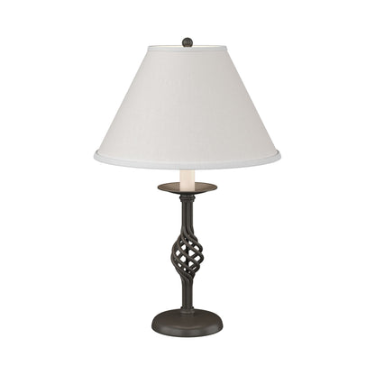 Twist Basket Table Lamp in Dark Smoke.