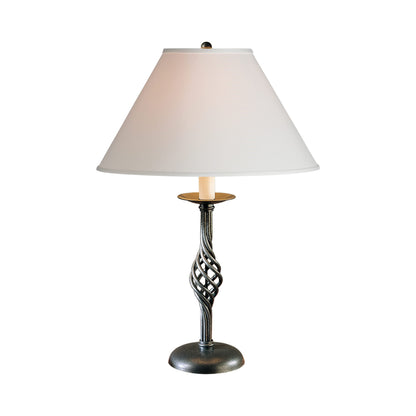 Twist Basket Table Lamp in Detail.