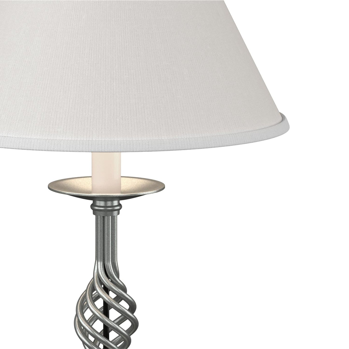 Twist Basket Table Lamp in Detail.