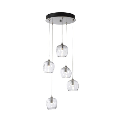 Ume 5-Light Pendant Light in Detail.