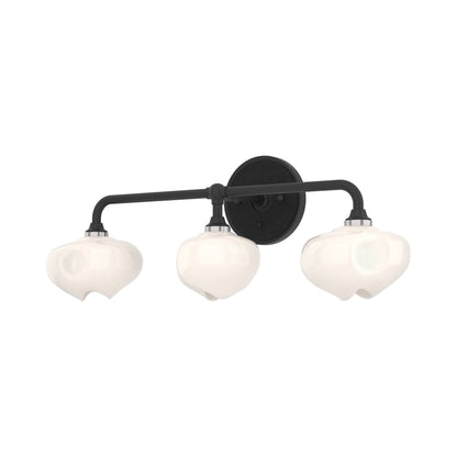 Ume Bath Vanity Light in Black/Black.