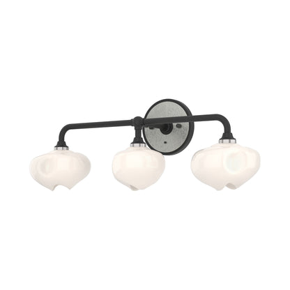 Ume Bath Vanity Light in Black/Sterling.